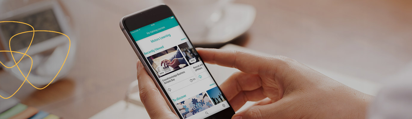 My Learning For Learning on the Go, CrossKnowledge learning app