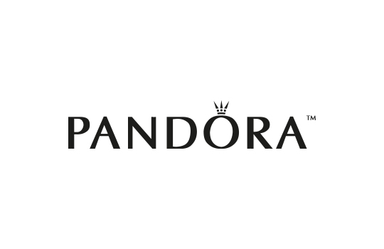 Logo Pandora jewellery